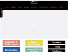 Tablet Screenshot of led-professional-symposium.com